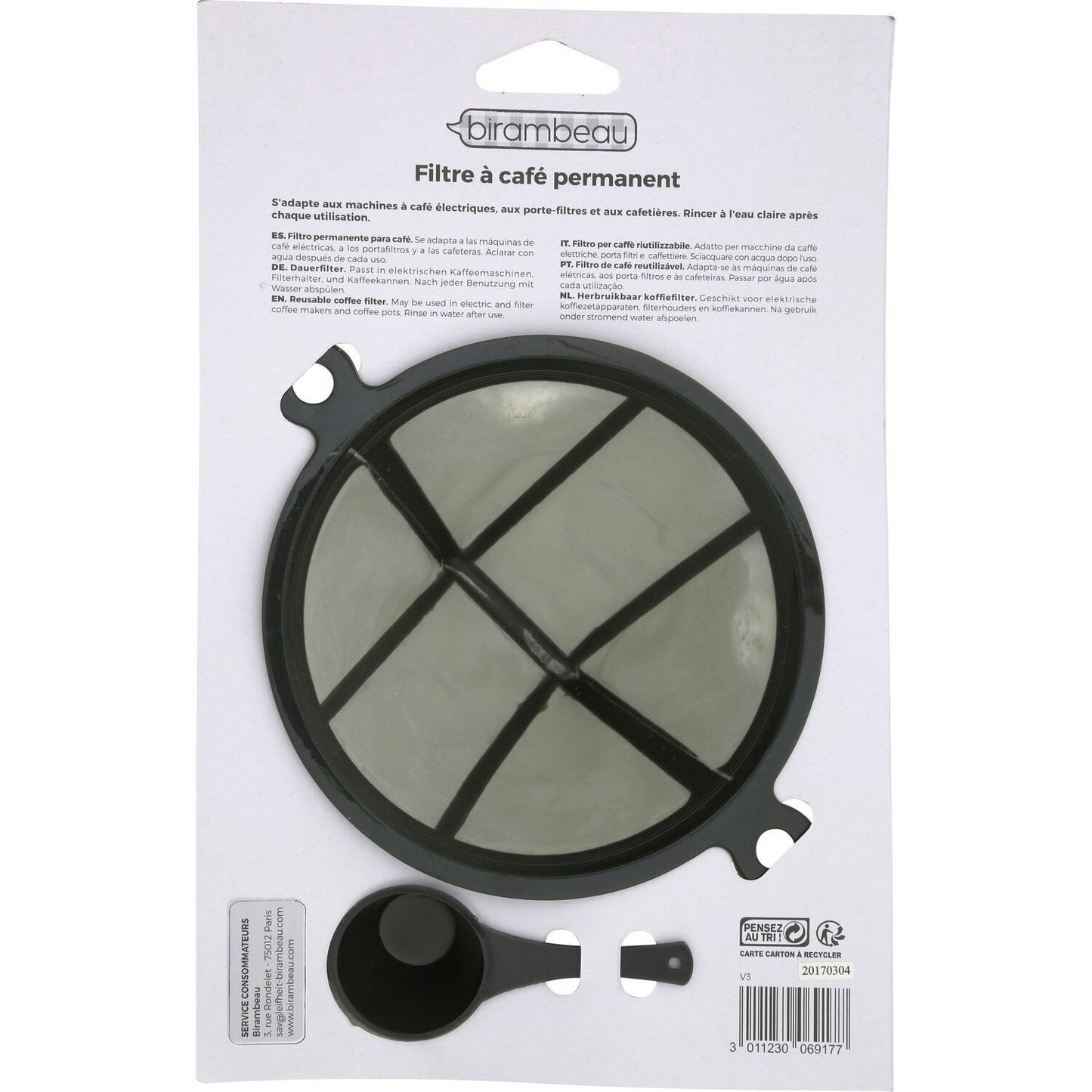 BIRAMBEAU Permanent Coffee Filter