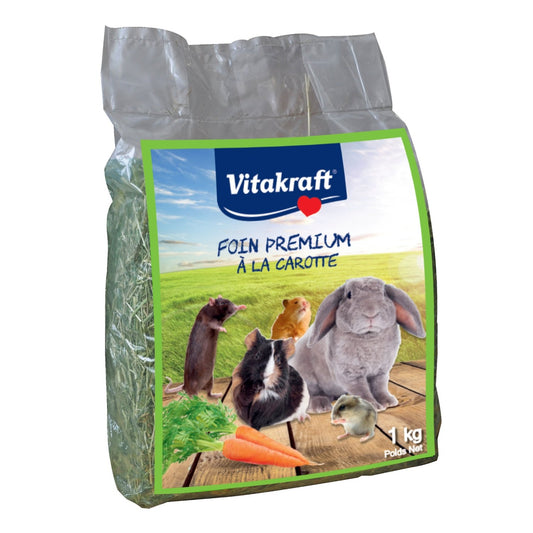 Foin Premium pour Rongeur Carotte VITAKRAFT
