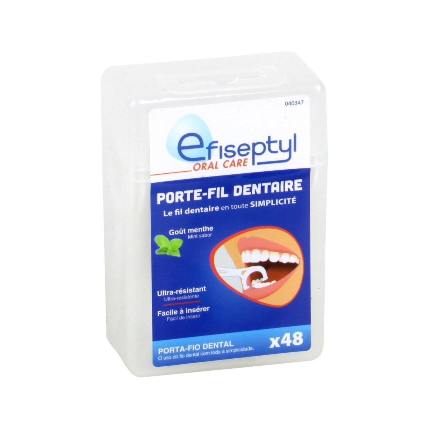 EFISEPTYL Mint Dental Floss Holder