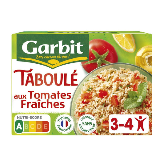 Plat Familial Taboulé aux Tomates GARBIT la boite de 525g