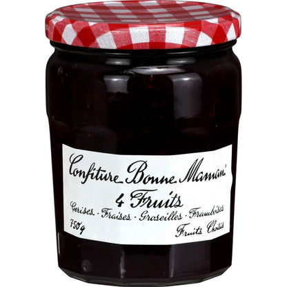 BONNE MAMAN Family Size 4 Fruit Jam