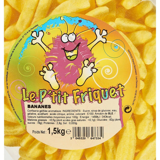 LE P'TIT FRIQUET Banana Candies