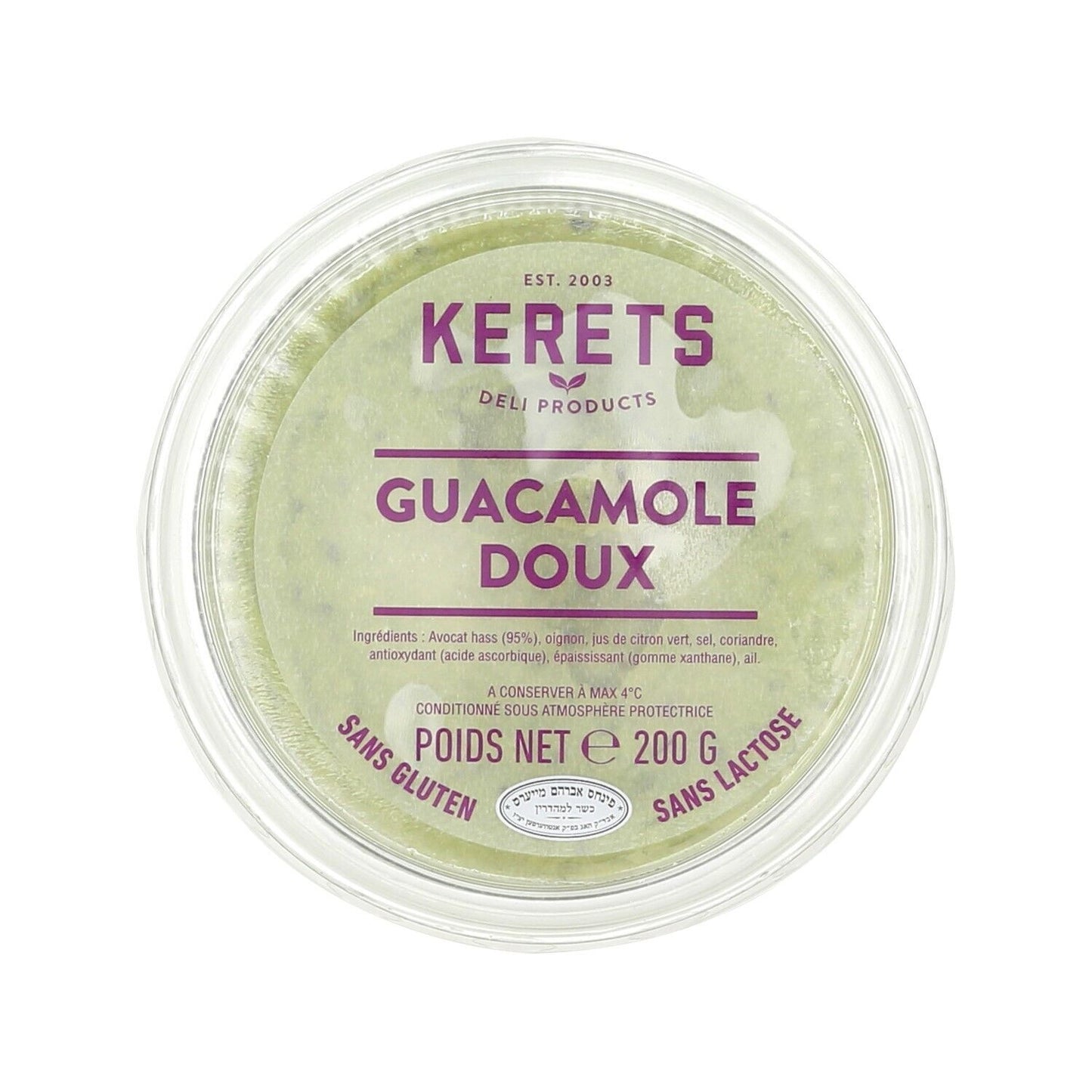 KERETS Kosher Guacamole Spread