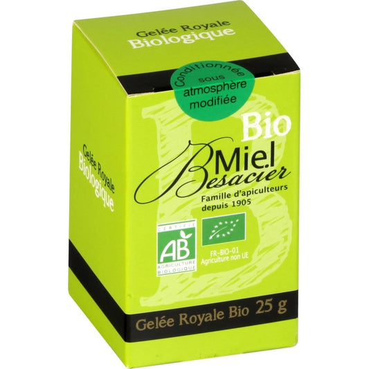 Gelée Royale Bio MIEL BESACIER le pot de 25g