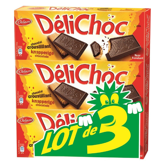 DELICHOC Dunkle Schokoladenkekse