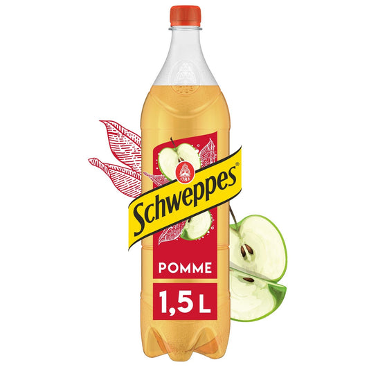 SCHWEPPES Apple Flavor Soda