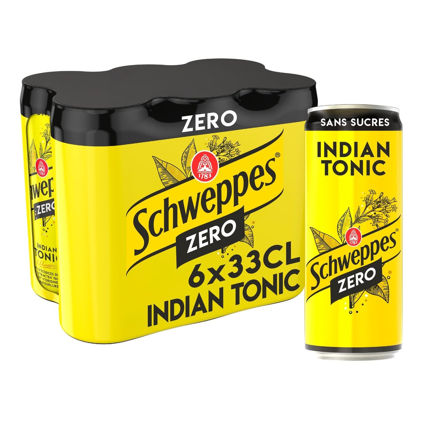 SCHWEPPES Zero Indian Tonic Soda