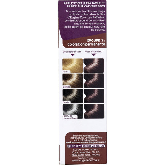 Mahogany Brown Permanent Hair Color 55 EUGENE COLOR