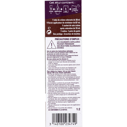 Mahogany Brown Permanent Hair Color 55 EUGENE COLOR