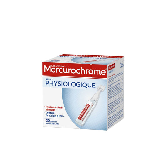MERCUROCHROME Sterile Ocular and Nasal Physiological Serum