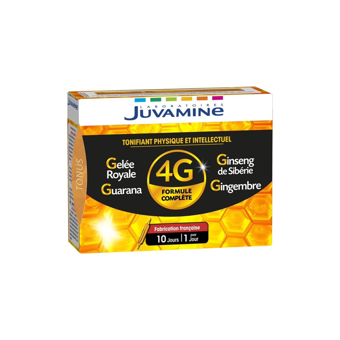 Complément alimentaire tonifiant physique et intellectuel 4G LABORATOIRES JUVAMINE 
