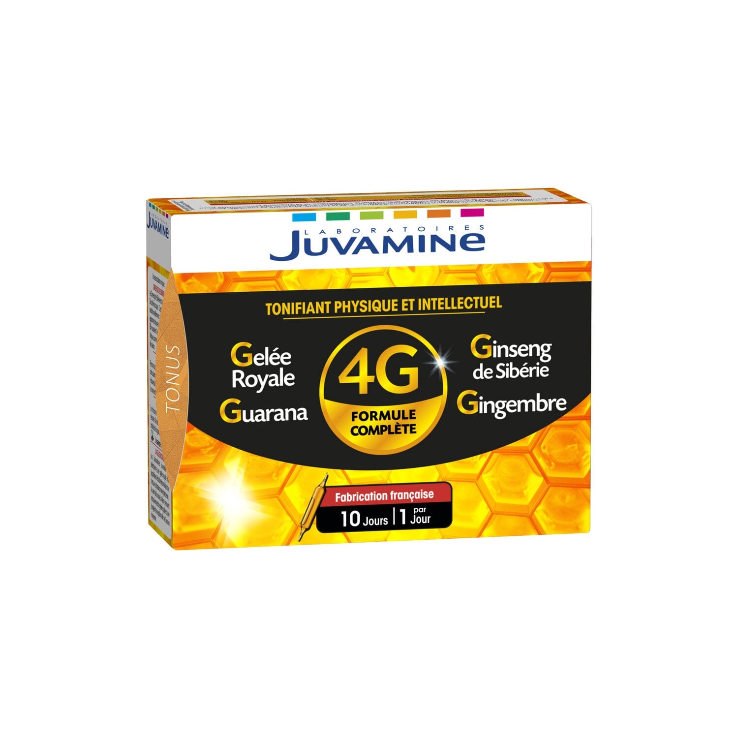 Complément alimentaire tonifiant physique et intellectuel 4G LABORATOIRES JUVAMINE 
