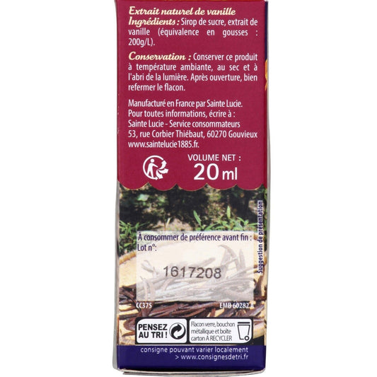 SAINT LUCIE Vanilla Extract