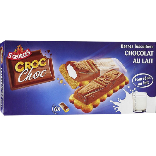 Barres Biscuitées Chocolat au Lait ST GEORGES