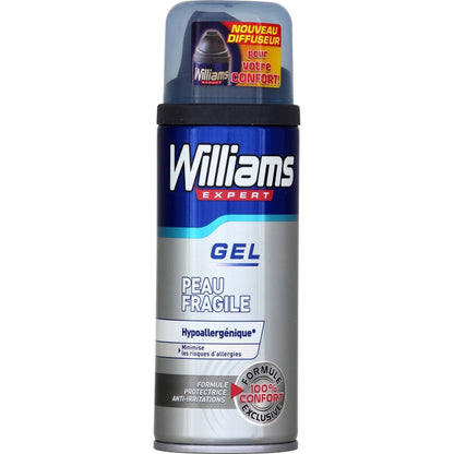 Gel à Raser Peau Fragile Homme WILLIAMS
