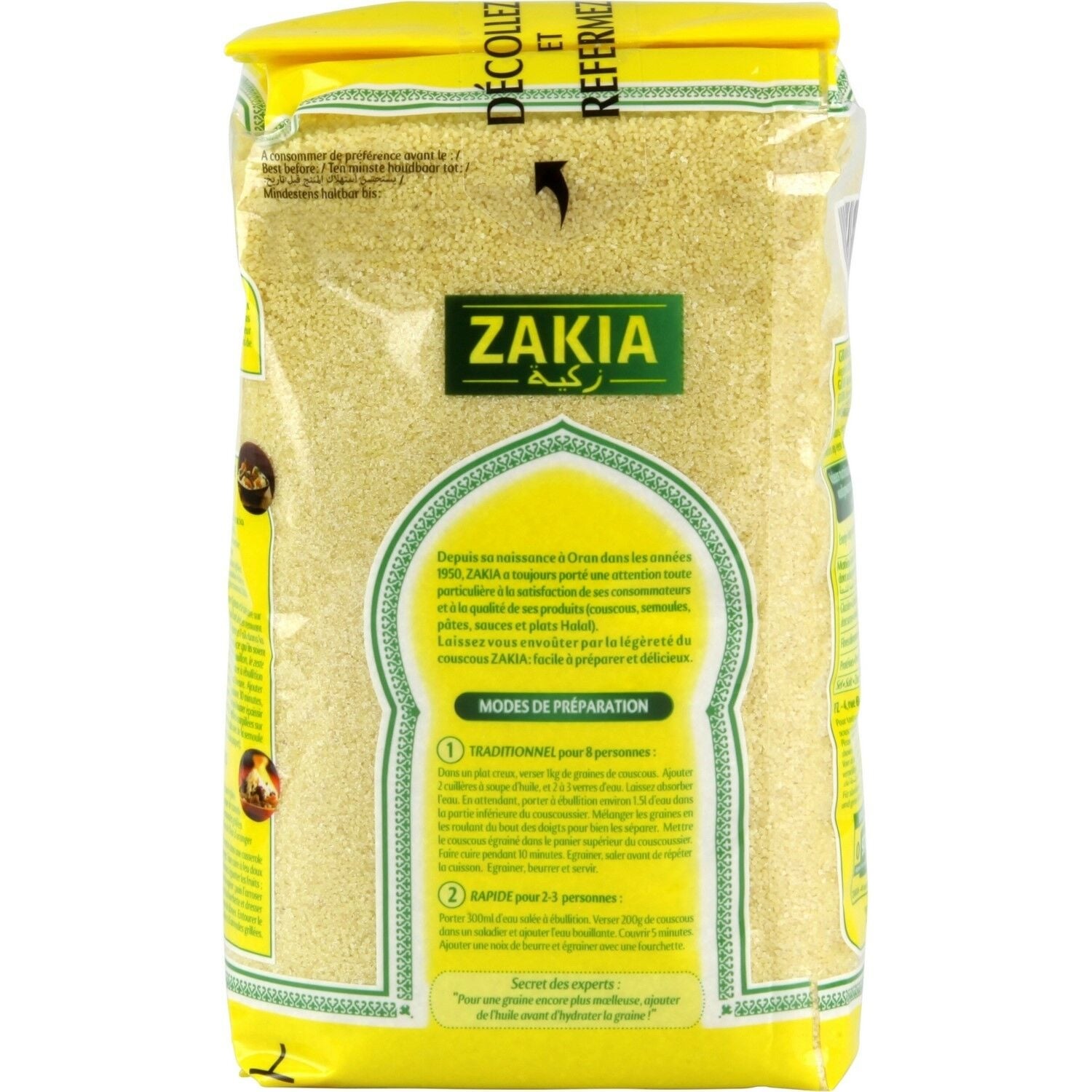 Couscous Fin ZAKIA 
