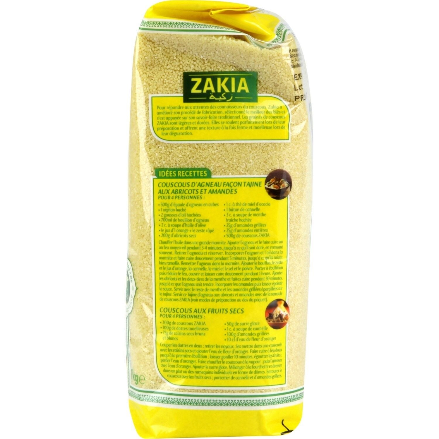 Couscous Fin ZAKIA 