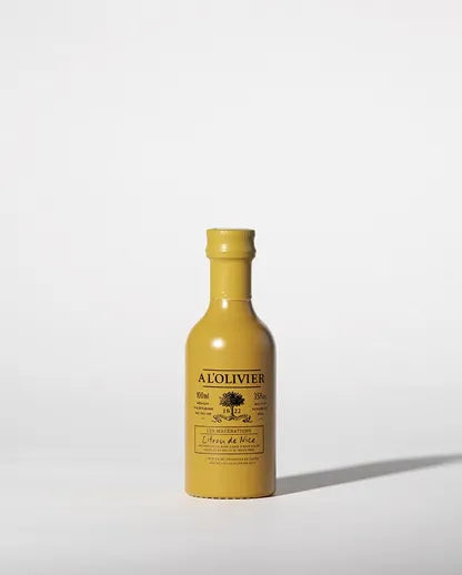 Huile d'olive aromatique au citron du pays de Nice A L'OLIVIER