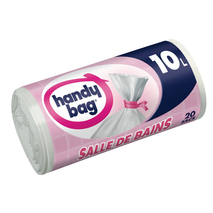 Sac Poubelle Salle de Bain 10L HANDY BAG