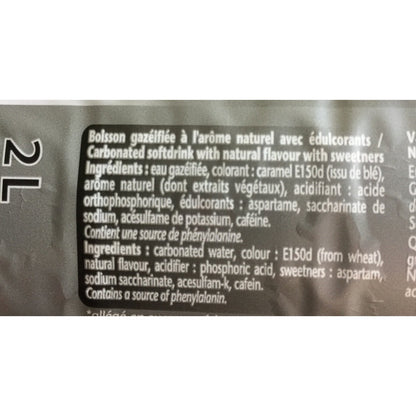 Soda au Cola Light PUMA