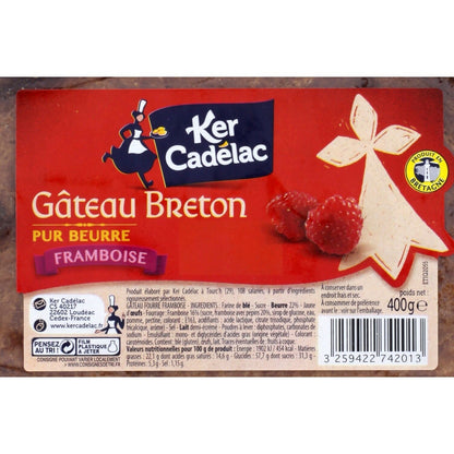 Pure Butter Raspberry Breton Cake KER CADELAC