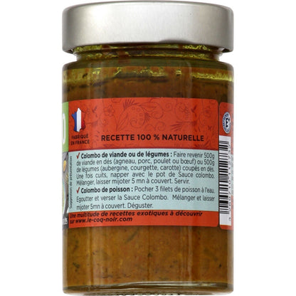 Organic Colombo Sweet Sauce LE COQ NOIR