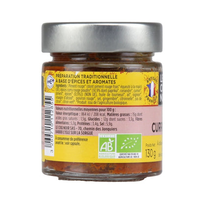 Organic Red Curry Paste LE COQ NOIR