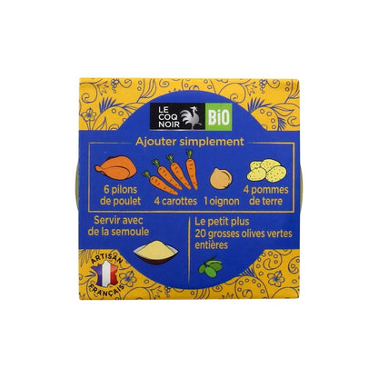 Préparation Culinaire Bio pour Tajine LE COQ NOIR