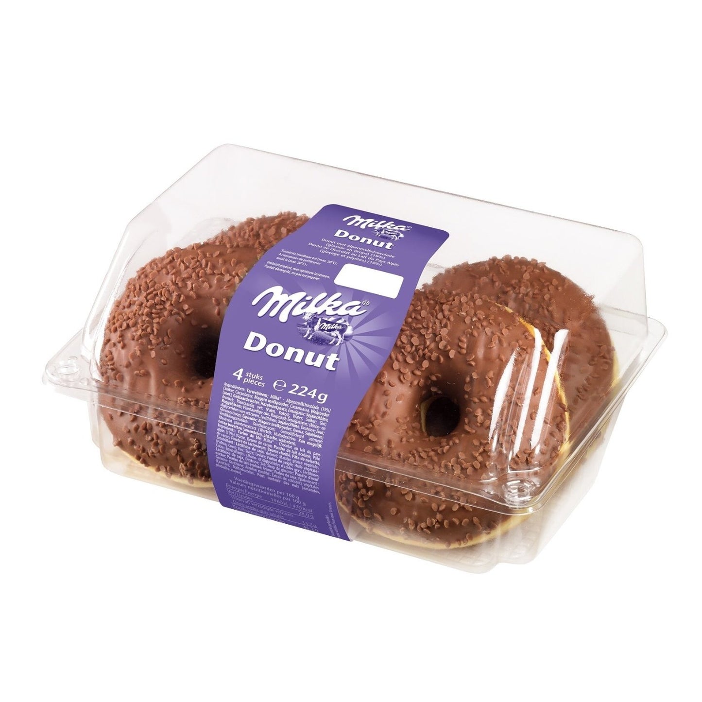 Milka Chocolate Filled Donuts