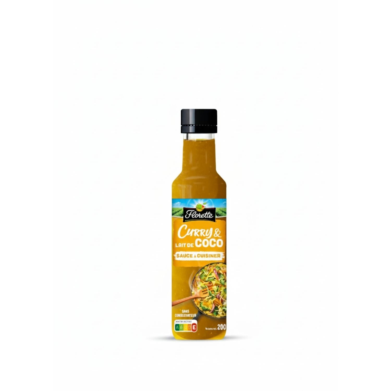 Sauce à cuisiner Curry & Lait de Coco FLORETTE 