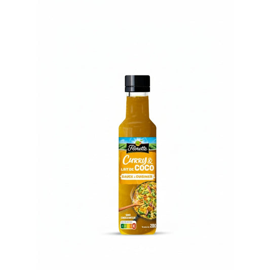 Sauce à cuisiner Curry & Lait de Coco FLORETTE 