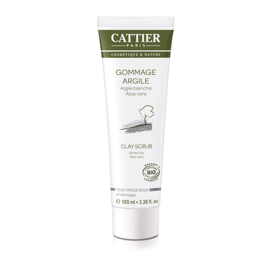 Gommage Visage Toutes Peaux Nettoyant Purifiant Doux CATTIER 