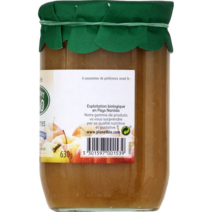 PLANET BIO Organic Apple Compote with No Added Sugar