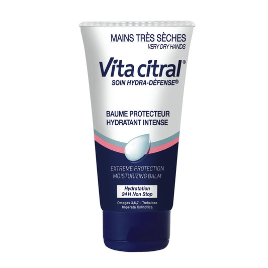 Baume Mains Très Sèches Hydrate et Protège VITA CITRAL le tube de 75mL
