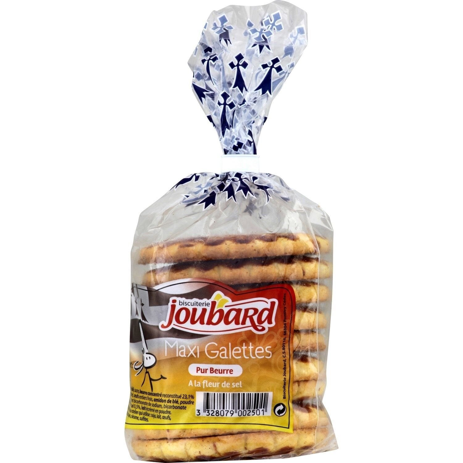 Biscuits Maxi Galettes Pur Beurre BISCUITERIE JOUBARD le sachet de 250 g