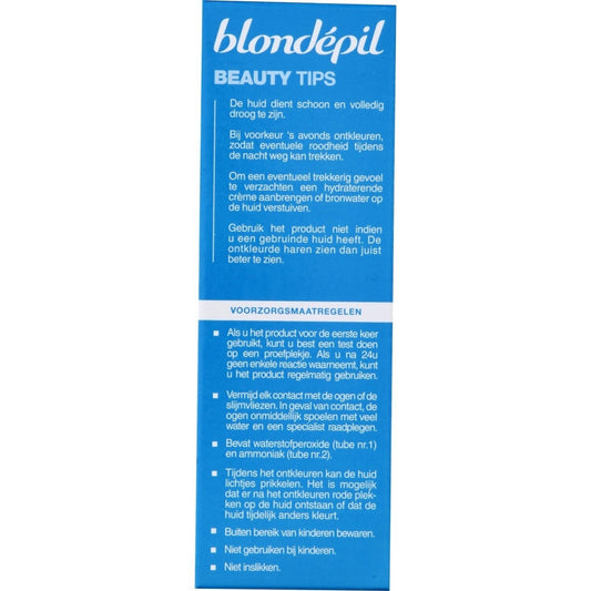 Crème Douce Peau Sensible Visage et Corps BLONDEPIL 