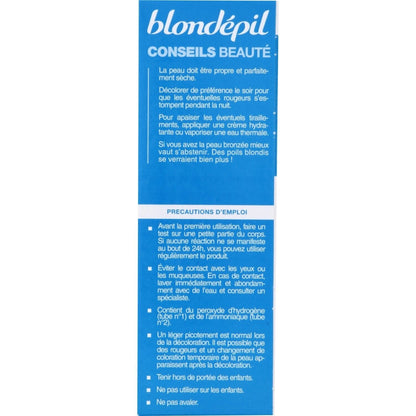 Crème Douce Peau Sensible Visage et Corps BLONDEPIL 