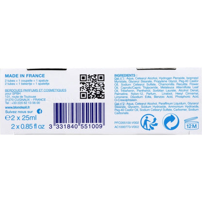 Crème Douce Peau Sensible Visage et Corps BLONDEPIL 
