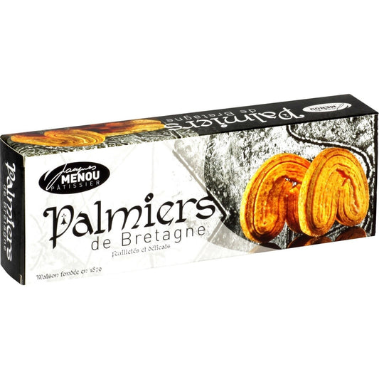 Biscuits Palmers de Bretagne JACQUES MENOU le paquet de 120g