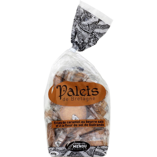 Biscuits Caramel au Beurre Salé JACQUES MENOU le paquet de 400g