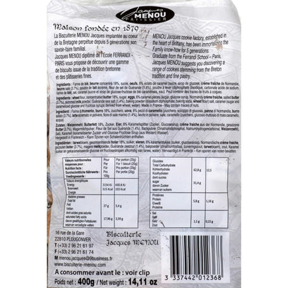 Biscuits Caramel au Beurre Salé JACQUES MENOU