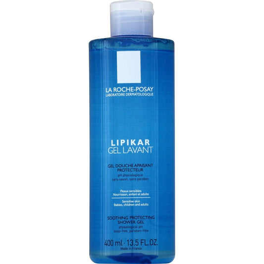 Gel Douche Peaux Sensibles Très Sèches Nourrissant Apaisant Anti-Tiraillements Lipikar LA ROCHE-POSAY le flacon de 400mL