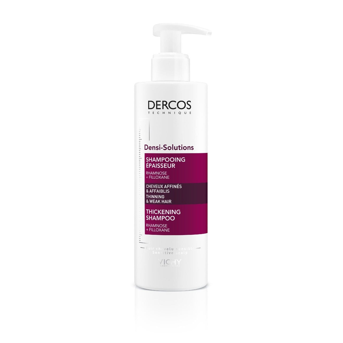 Shampoing Cheveux Normaux Dercos Épaiseur Densi Solution VICHY LABORATOIRES 
