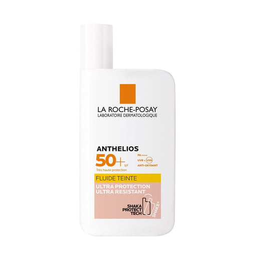 Crème Solaire Fluide Visage Teintée Très Haute Protection Spf 50 Peau Sensible LA ROCHE-POSAY Le flacon de 50mL