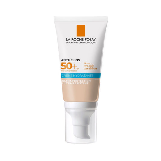 Crème Solaire Teintée Peau Sensible Sèche Très Haute Protection Spf 50+ Anti-Picotements Oculaires LA ROCHE-POSAY le tube de 50mL