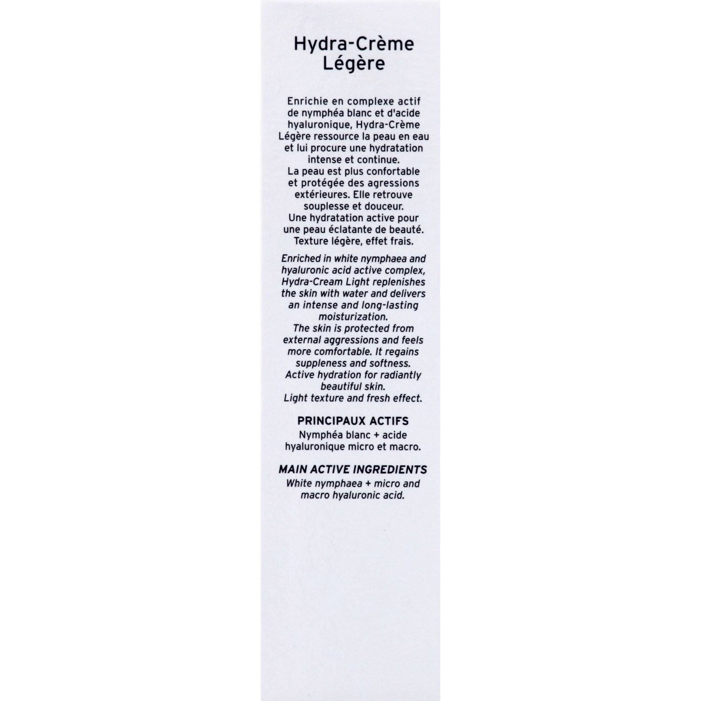 Crème Visage Femme Toutes Peaux Légère Hydra-Crème EMBRYOLISSE 
