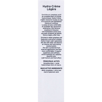 Crème Visage Femme Toutes Peaux Légère Hydra-Crème EMBRYOLISSE 