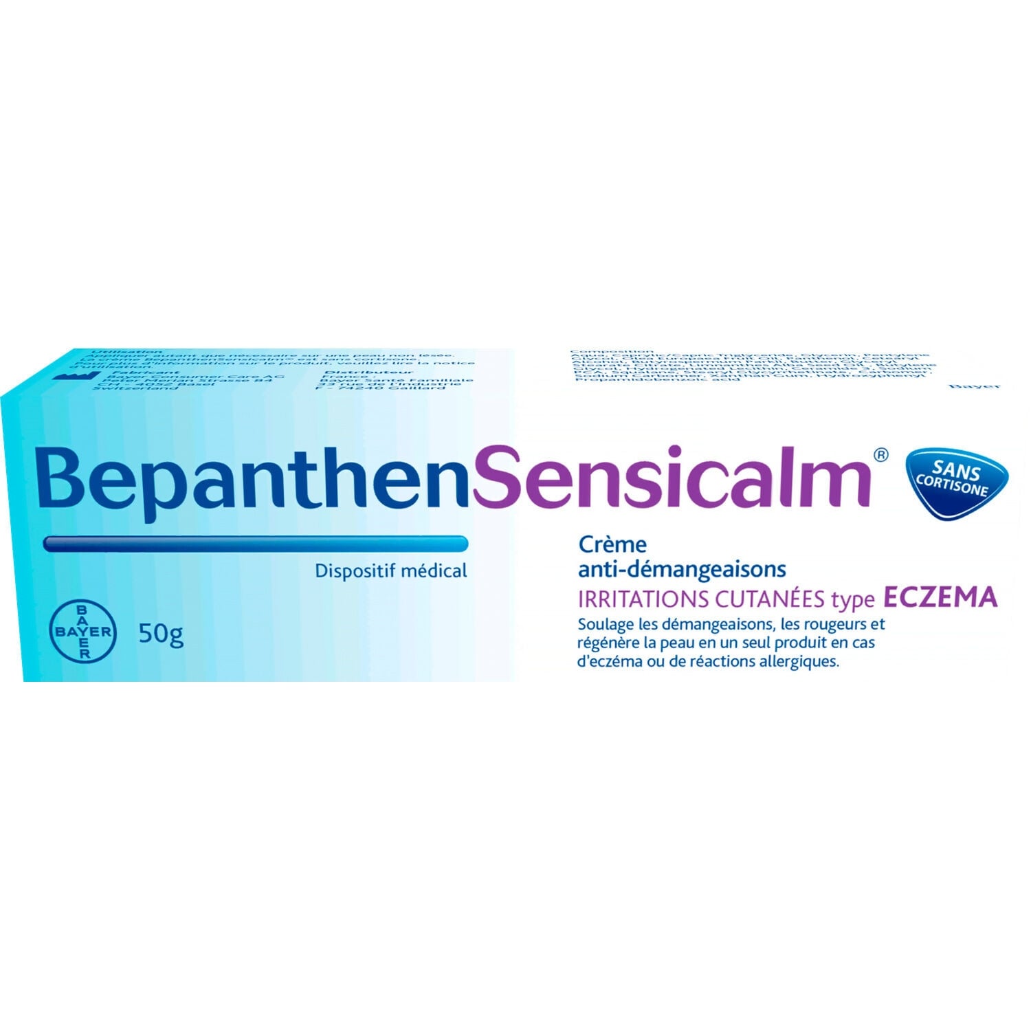 Crème Anti-démangeaisons Répare Soulage Sensicalm BEPANTHEN 