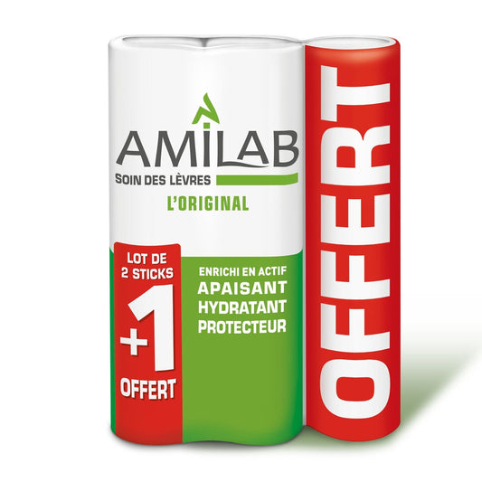 Lip Balm Soothes Nourishes and Repairs Damaged and Chapped Lips the Original AMILAB