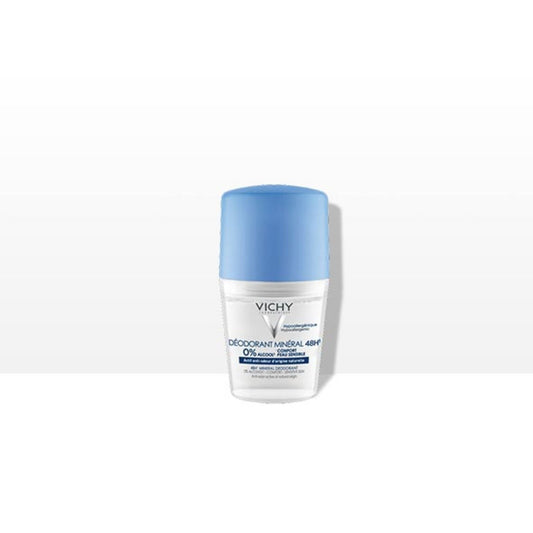 Déodorant Anti-Odeur Minéral Efficacité 48h VICHY LABORATOIRES le lot de 2 roll-on
